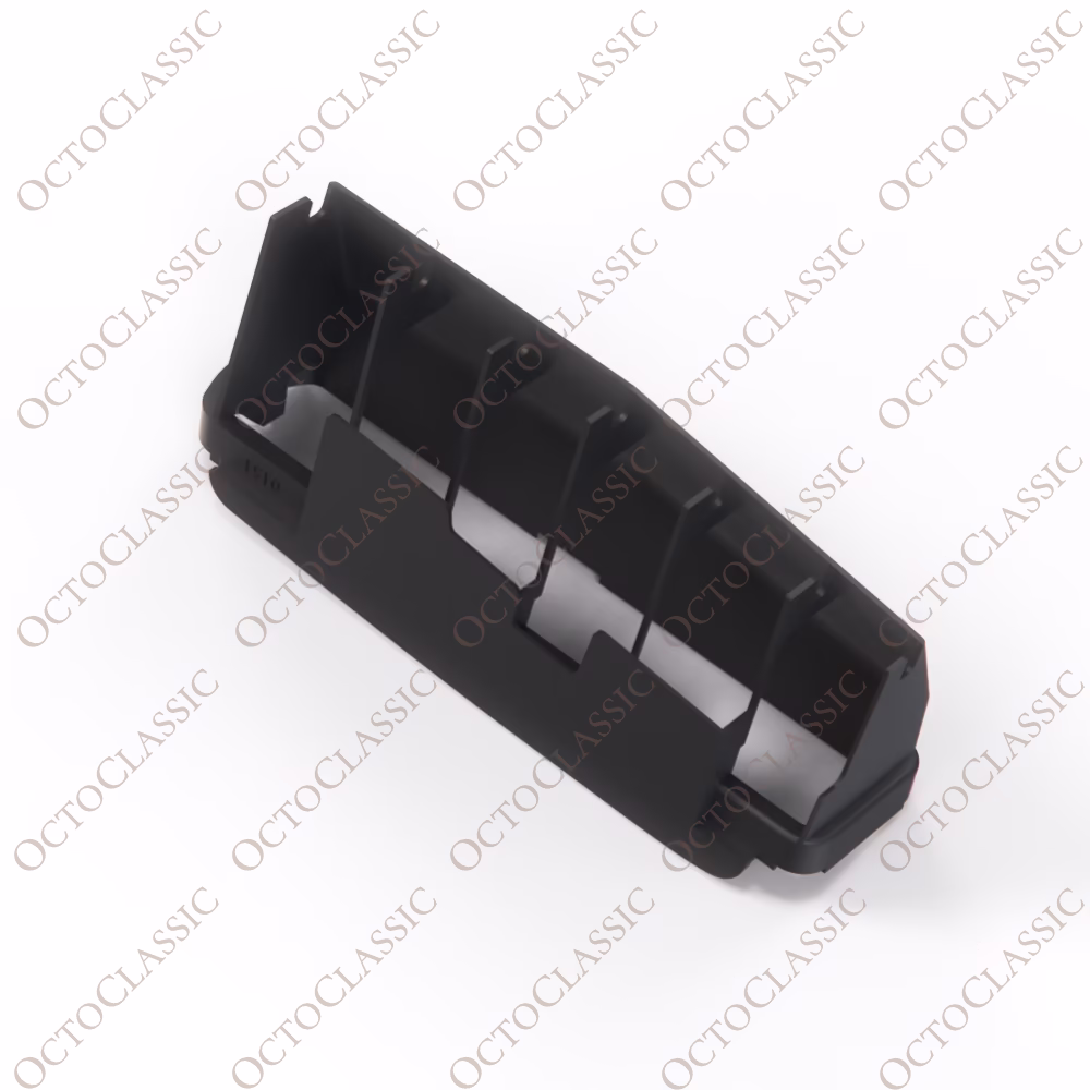 Marco de soporte Recaro para controles electrónicos del asiento izquierdo (asiento del conductor) o derecho (asiento del pasajero) negro