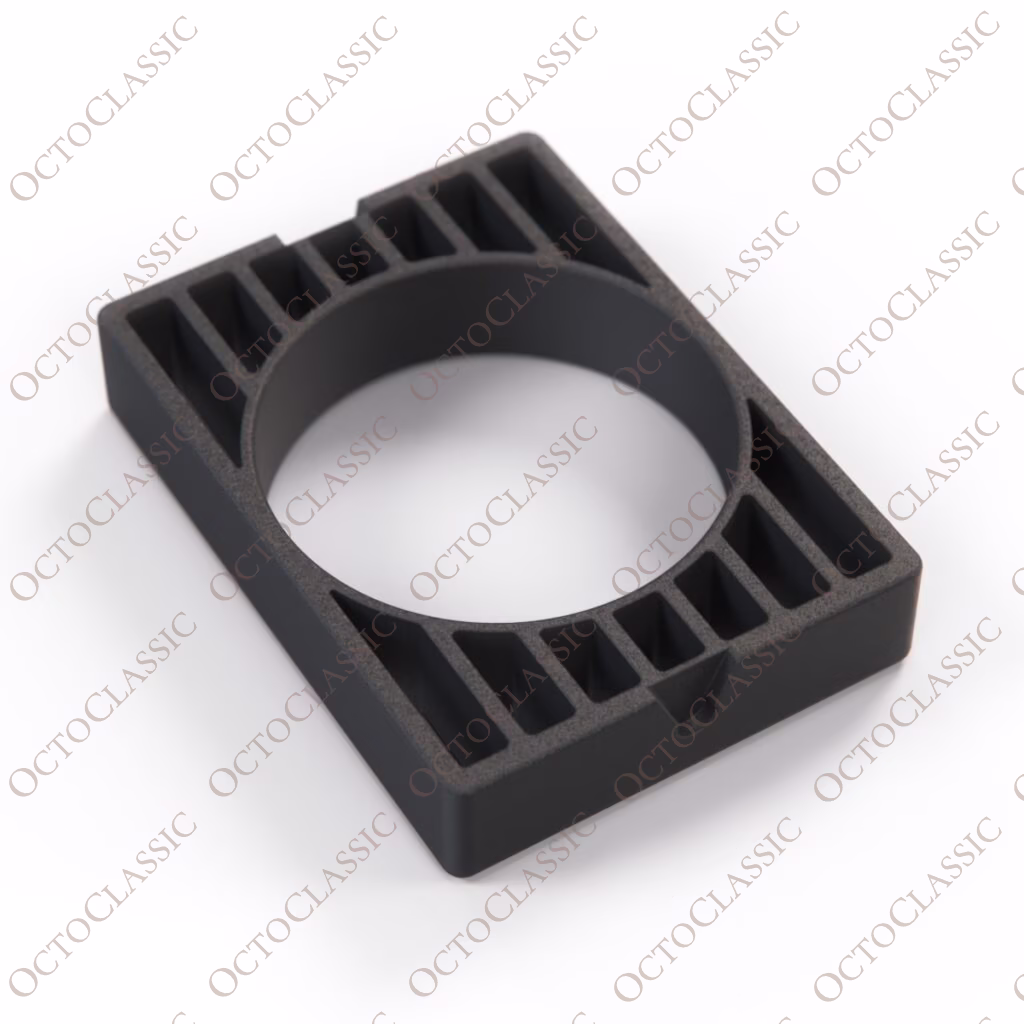 Audi 80 / S2 / RS2 / Cabrio / Coupe Soporte Para Indicador Adicional Negro 8A2857007B