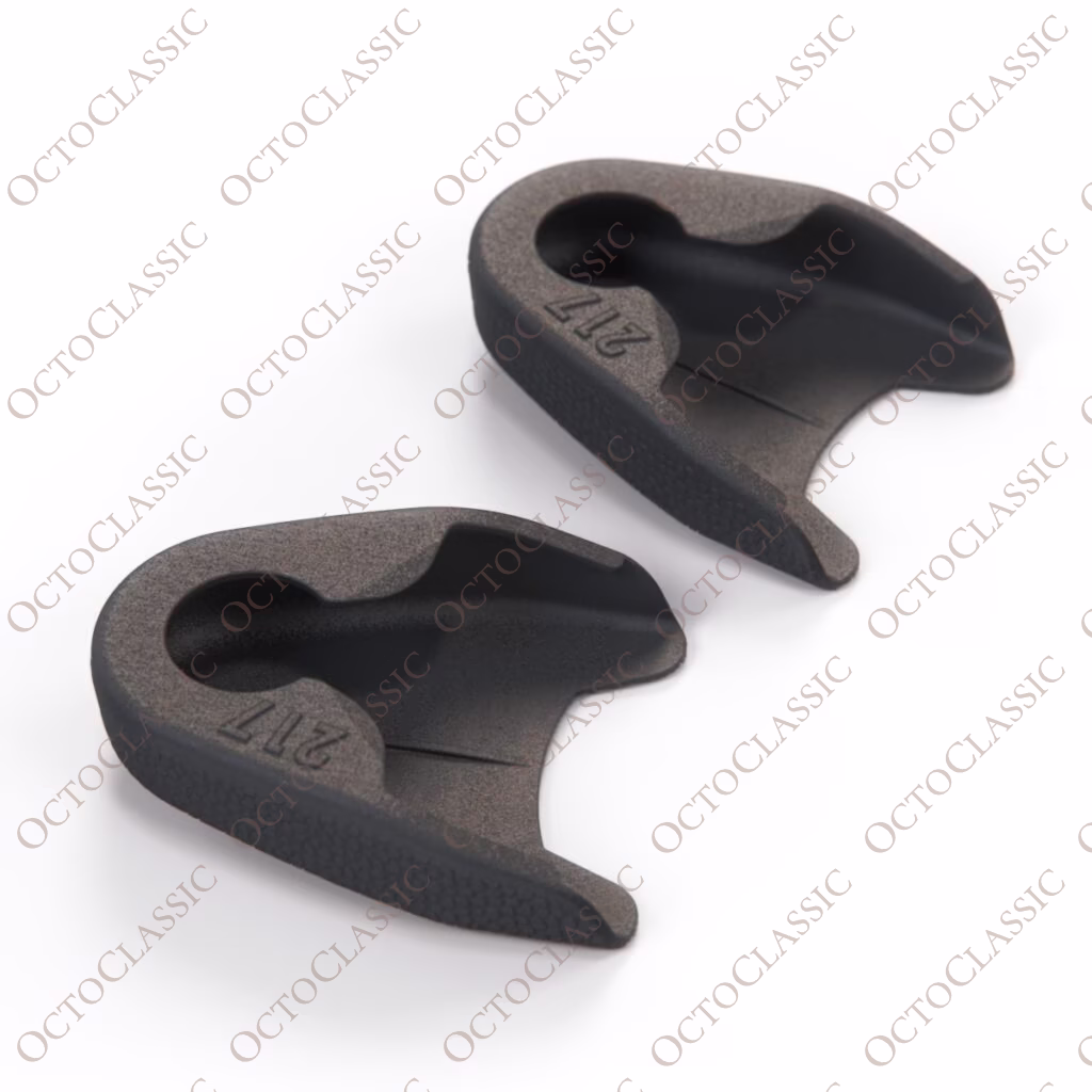 Mercedes W114 W115 W116 W123 W126 Sicherheitsgurt-Abdeckungsbesatz, 2er-Set, Schwarz, A0008680430