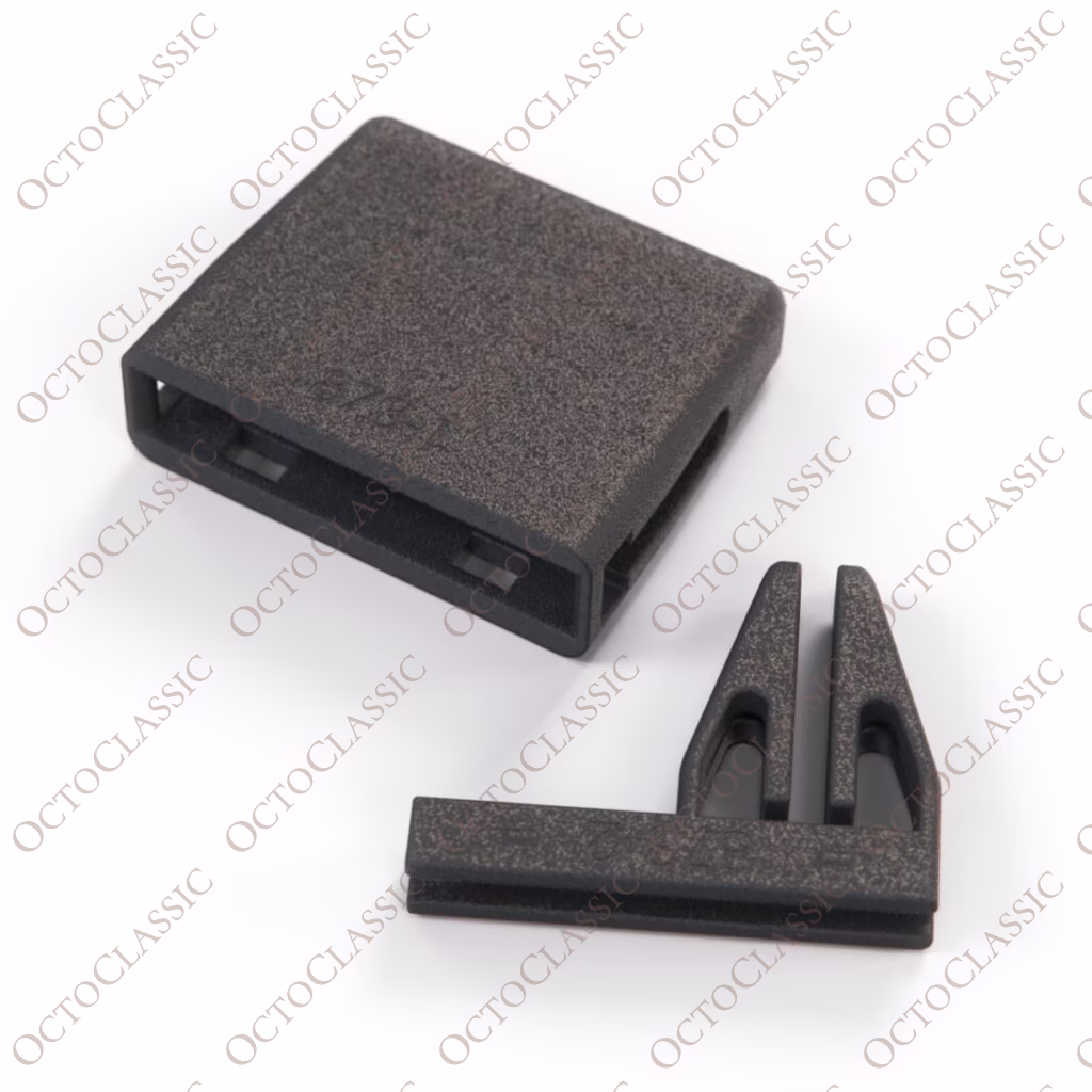 BMW E31 Presa d’aria orizzontale in plastica nera 64221383084