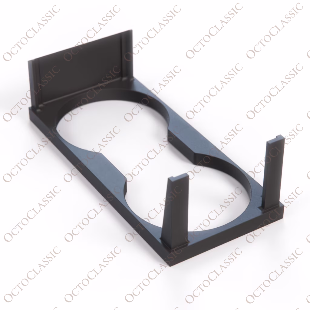 Audi 80 B3/B4 Portavasos doble dedicado versión corta Negro