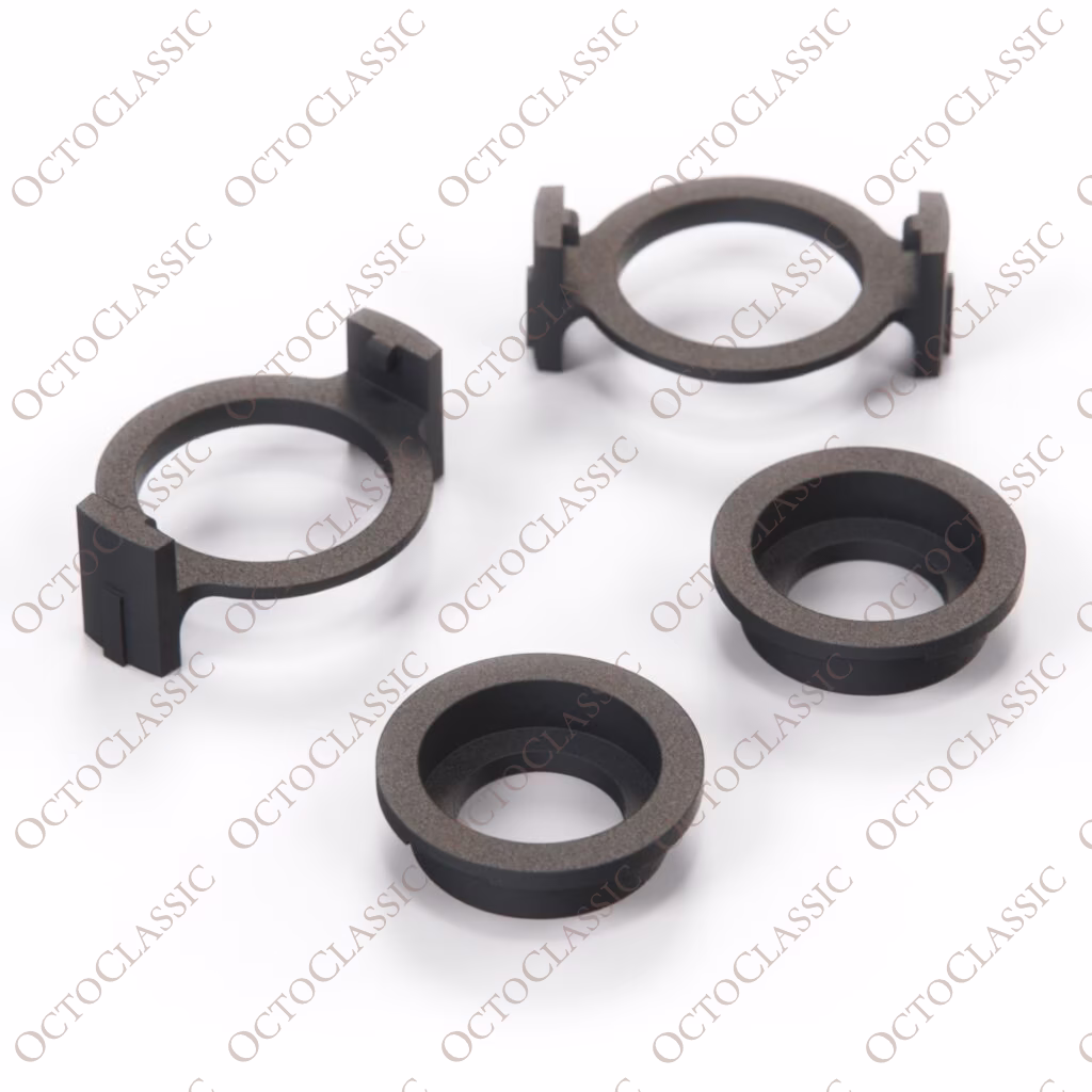 Adattatore per faro allo xeno con lente BWM E46 personalizzato 2 set nero