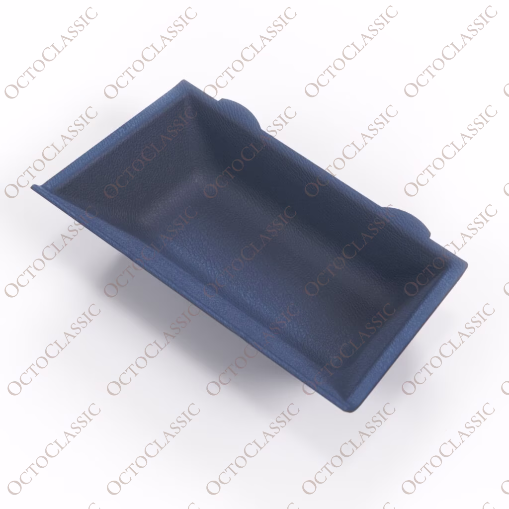 Vassoio portaoggetti per console centrale Mercedes W126 tutti i colori A1266800152