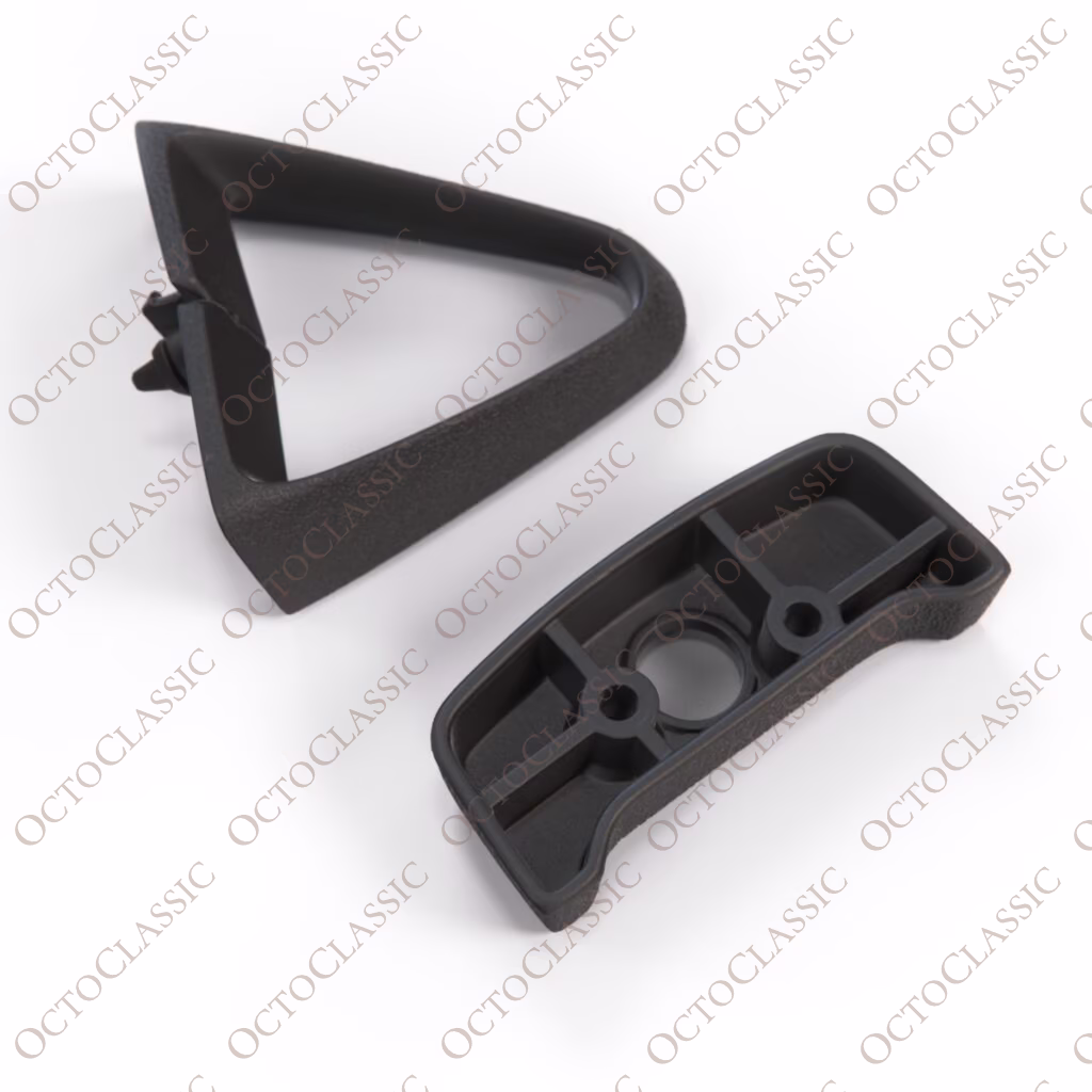 Supporto guida cintura di sicurezza anteriore Camaro/Firebird e staffa triangolare sinistra o destra 9730224 e 9736538