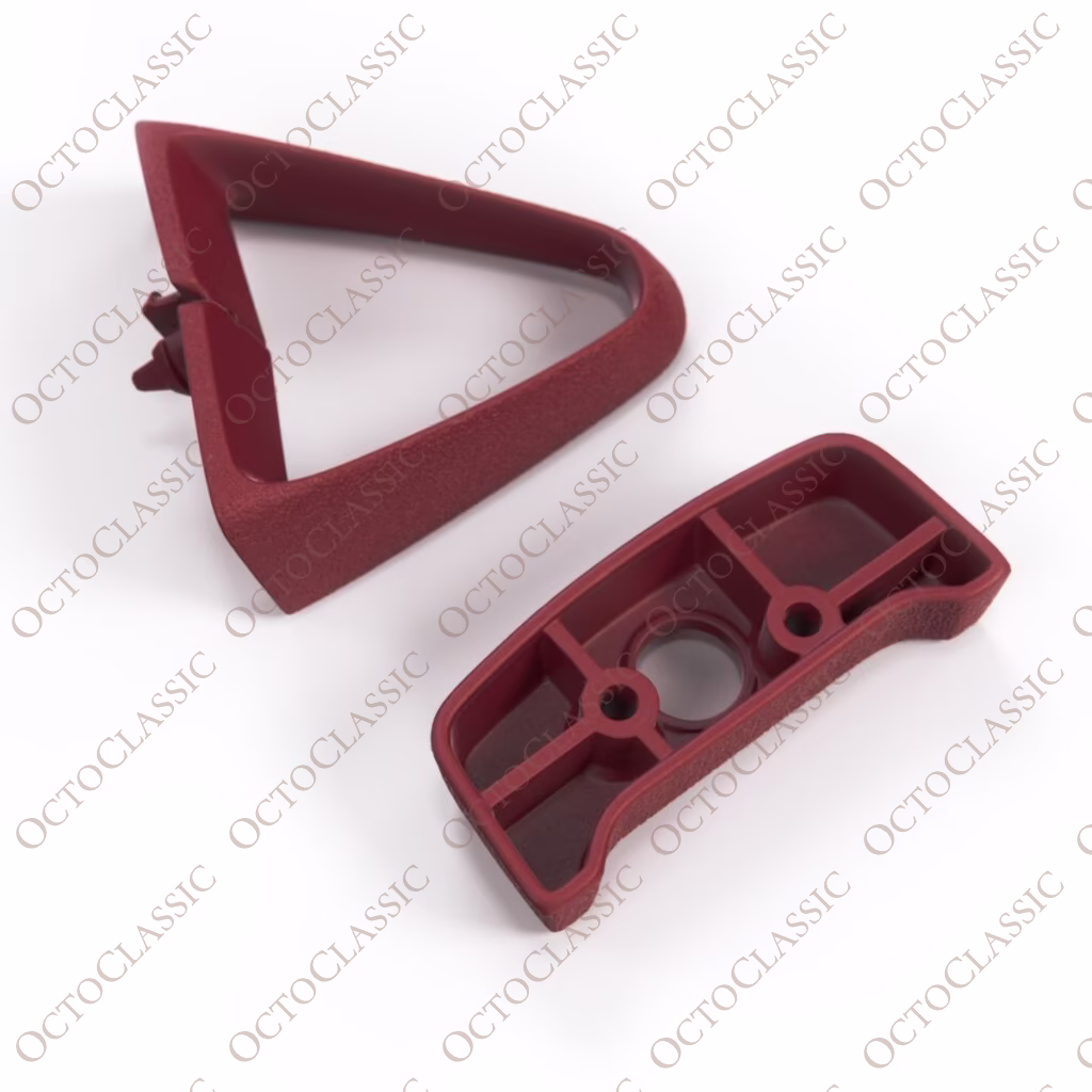 Supporto guida cintura di sicurezza anteriore Camaro/Firebird e staffa triangolare sinistra o destra 9730224 e 9736538