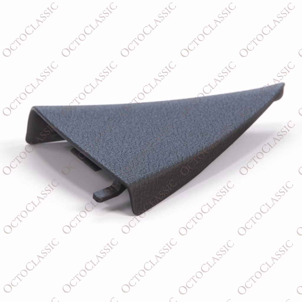 Mercedes R129 Copertura triangolare specchietto laterale in plastica solo sinistra o destra nera A1297200711 / A1297200811