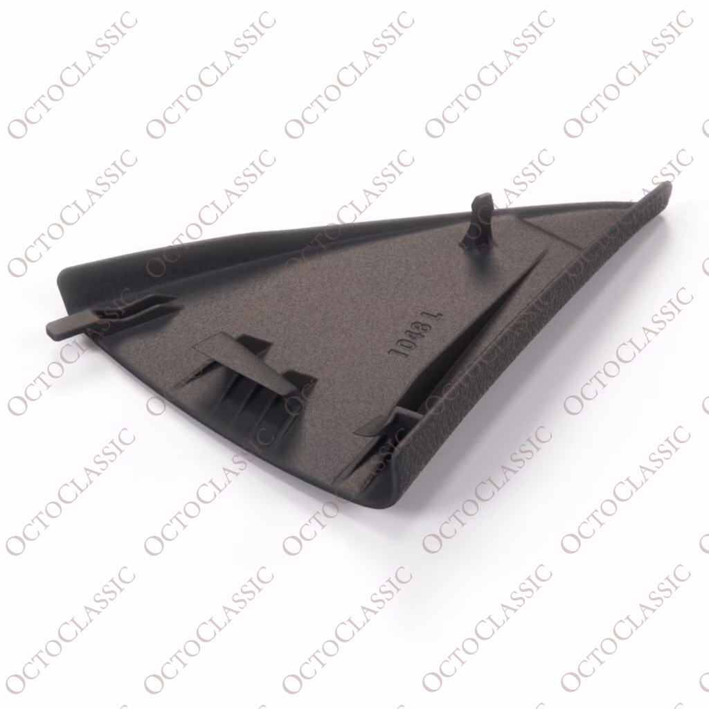 Mercedes R129 Copertura triangolare specchietto laterale in plastica solo sinistra o destra nera A1297200711 / A1297200811