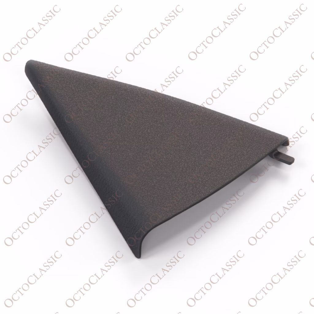 Mercedes R129 Copertura triangolare specchietto laterale in plastica solo sinistra o destra nera A1297200711 / A1297200811