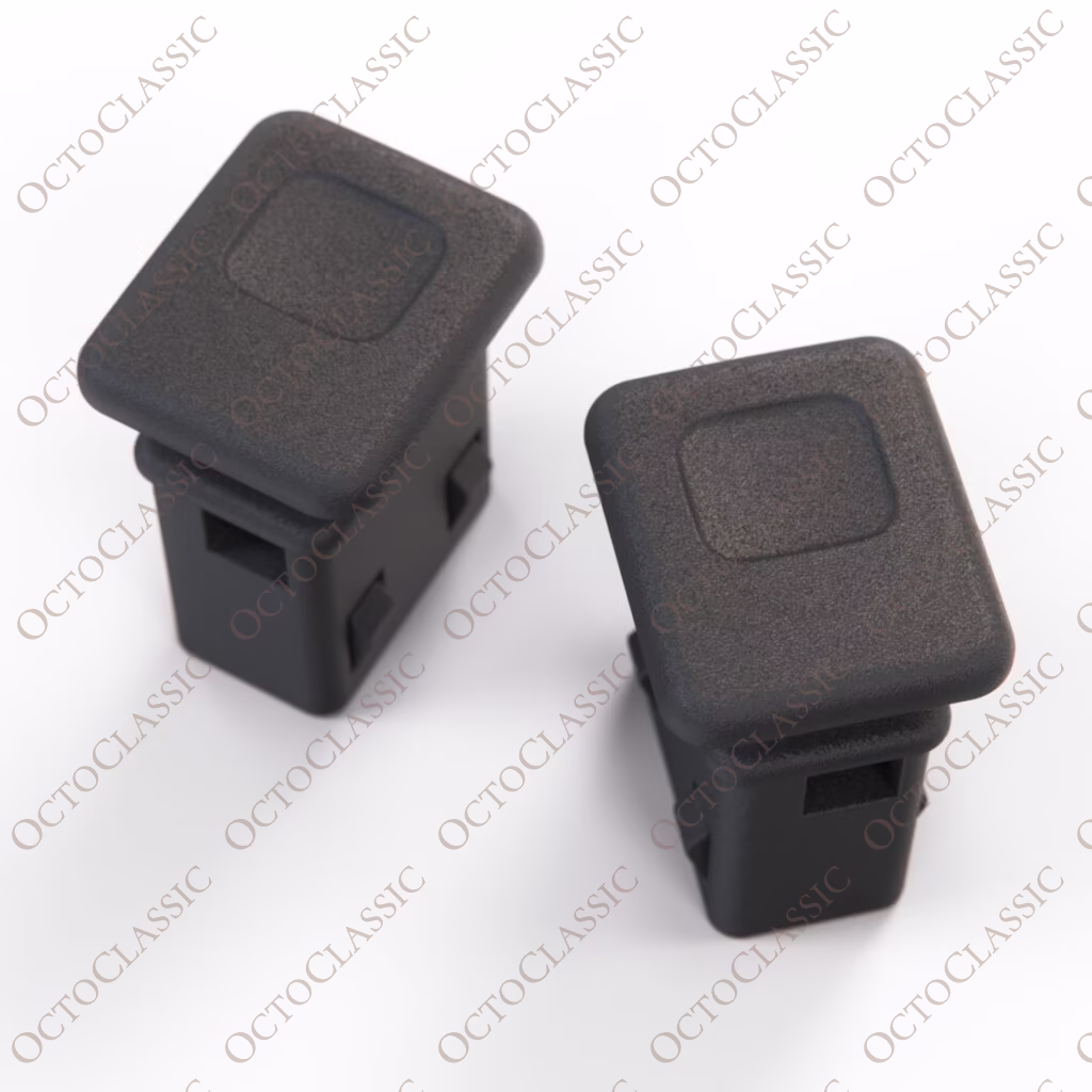estaw 2 osłon rolet Range Rover Classic w kolorze czarnym AMR3605