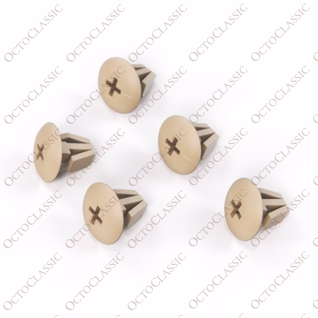 Set di 5 elementi di fissaggio per moquette o rivestimento del cofano del bagagliaio Jaguar XJS, tutti i colori GHE3680AALFD