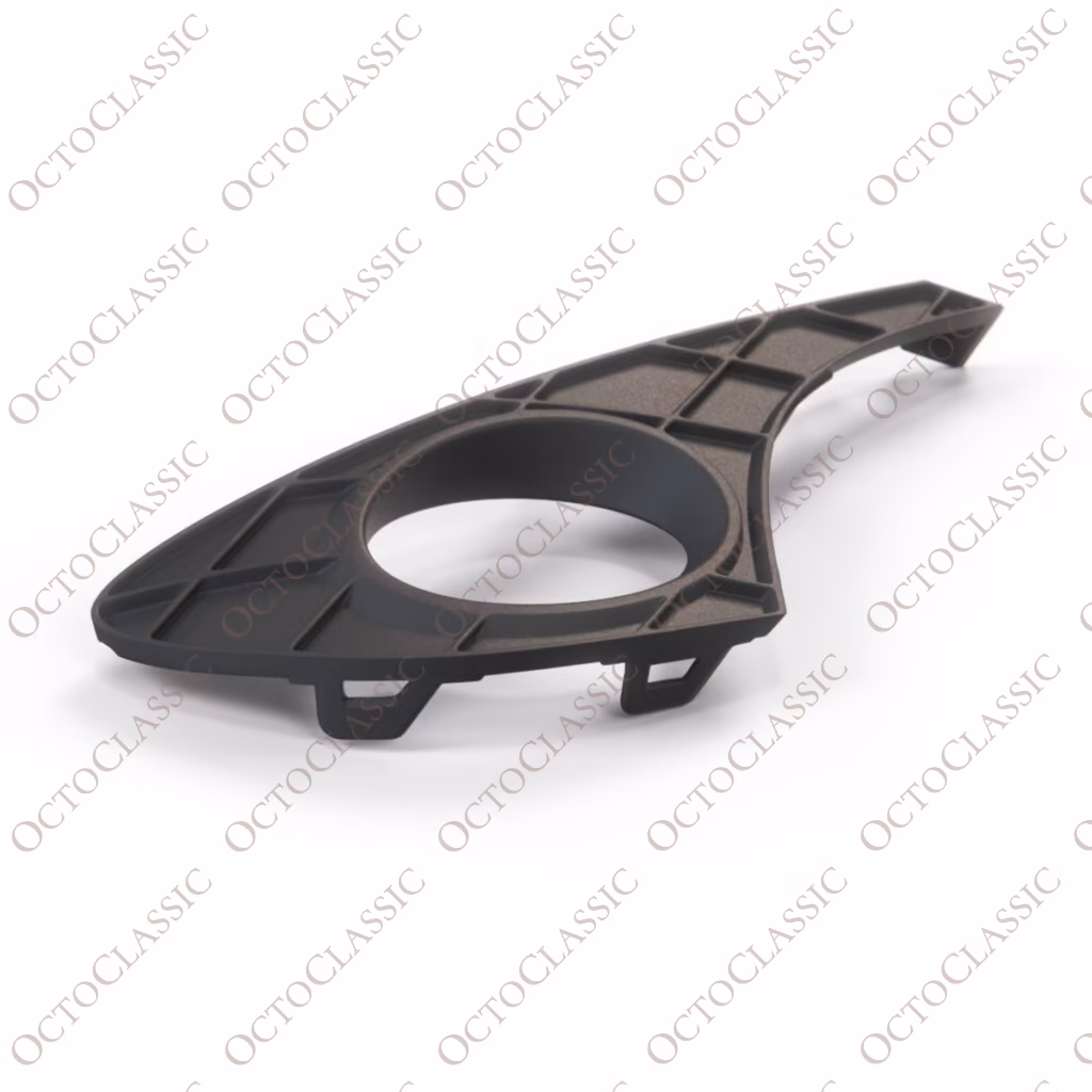 Renault Clio III RS Front Bumper Drivers OSF Fog Light Surround Trim Left Or Right Black 8200899563 / 8200899560