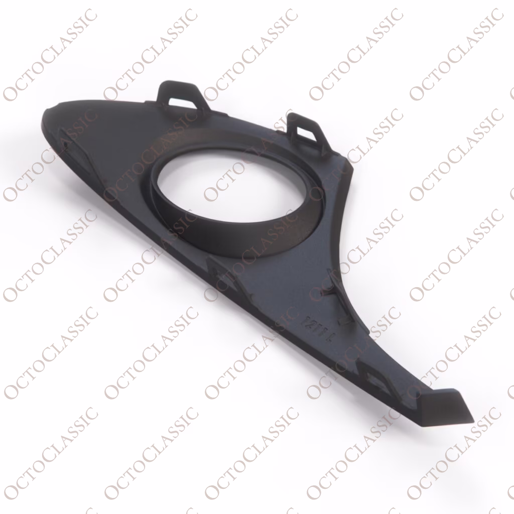 Renault Clio III RS Front Bumper Drivers OSF Fog Light Surround Trim Left Or Right Black 8200899563 / 8200899560