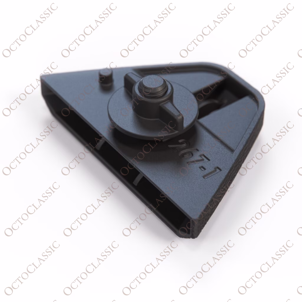 BMW E28 E30 Supporto per cintura di sicurezza posteriore centrale Nero 51461953039 e 51461922207