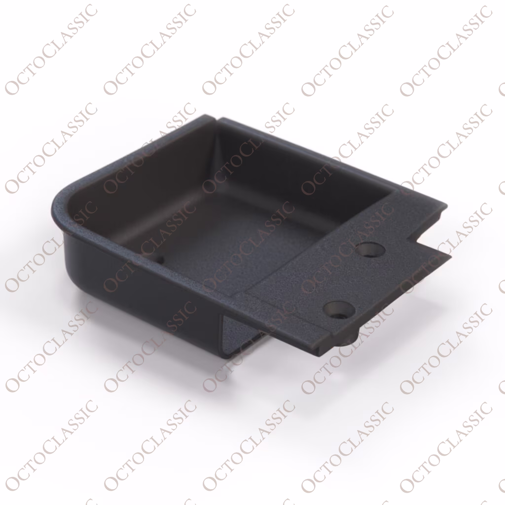 Mercedes R107 C107 Osłona klamki maski Czarna A1078870227