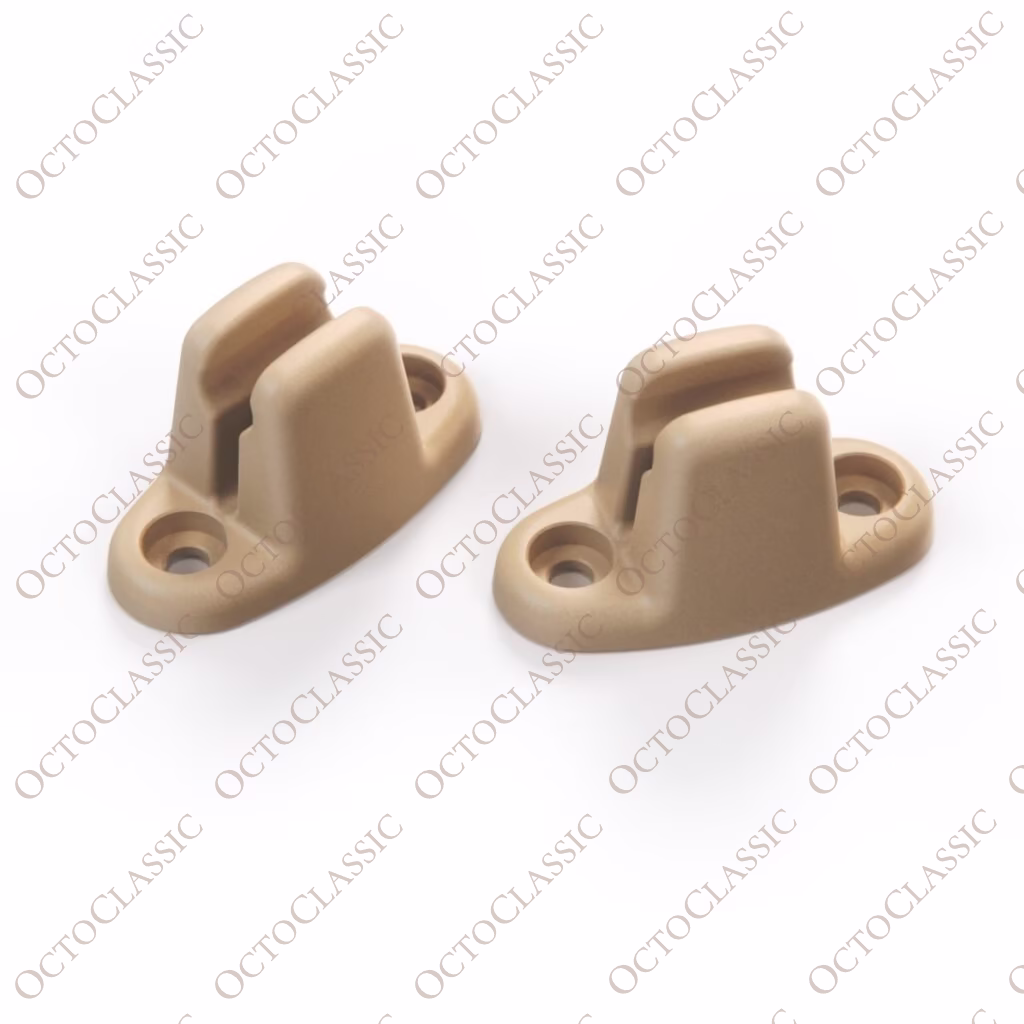 BMW E21 E23 E24 E28 Sun Visor Brackets Hooks Set Of 2 All Colors 51168219040