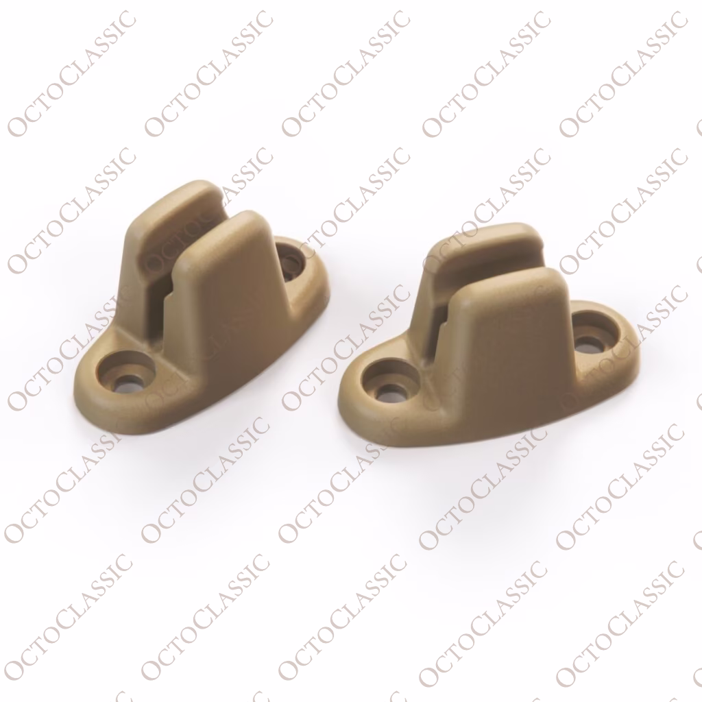 BMW E21 E23 E24 E28 Sun Visor Brackets Hooks Set Of 2 All Colors 51168219040