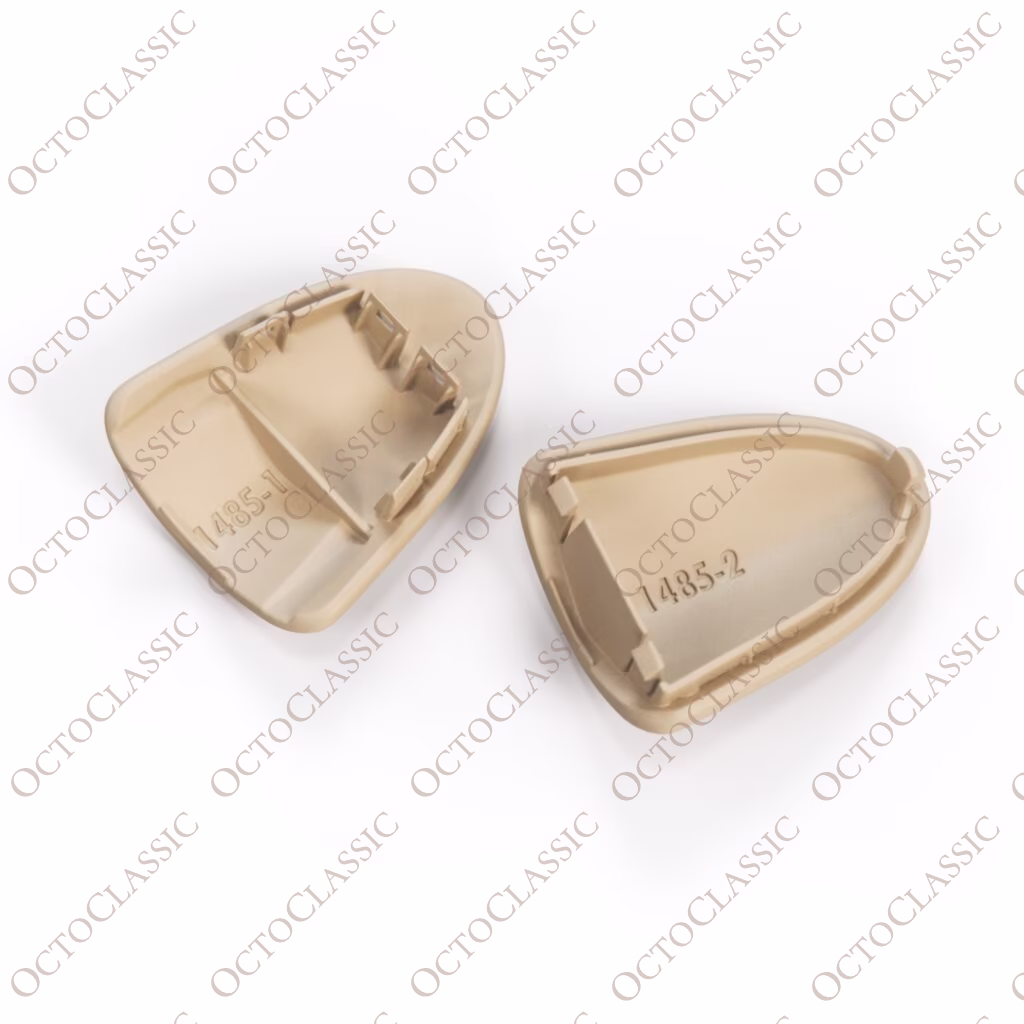 Maserati Quattroporte Roof Handhold Cover Set Of 2 Cashmere 980139974