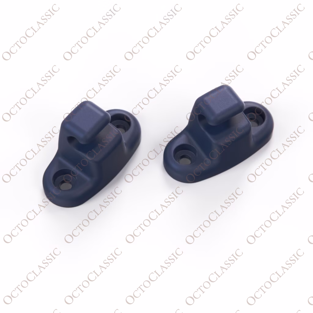 BMW E23 E24 E28 E30 E36 E46 Supporto per aletta parasole Set di 2 pezzi Tutti i colori 51168243576