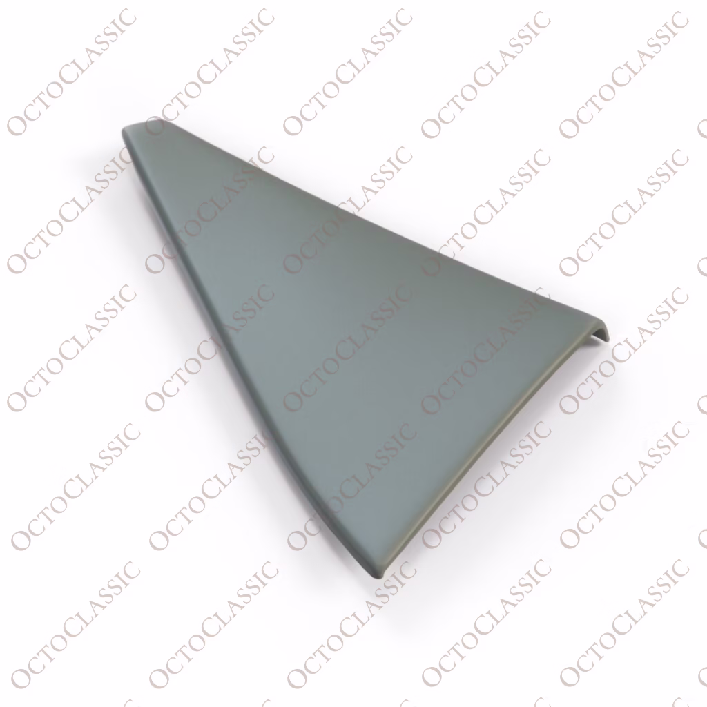 Ford Sierra Rear Internal Door Card Window Triangle Trim Left Or Right Nero o Grigio 83BBA254K05AAW / 83BBA254K06AAW