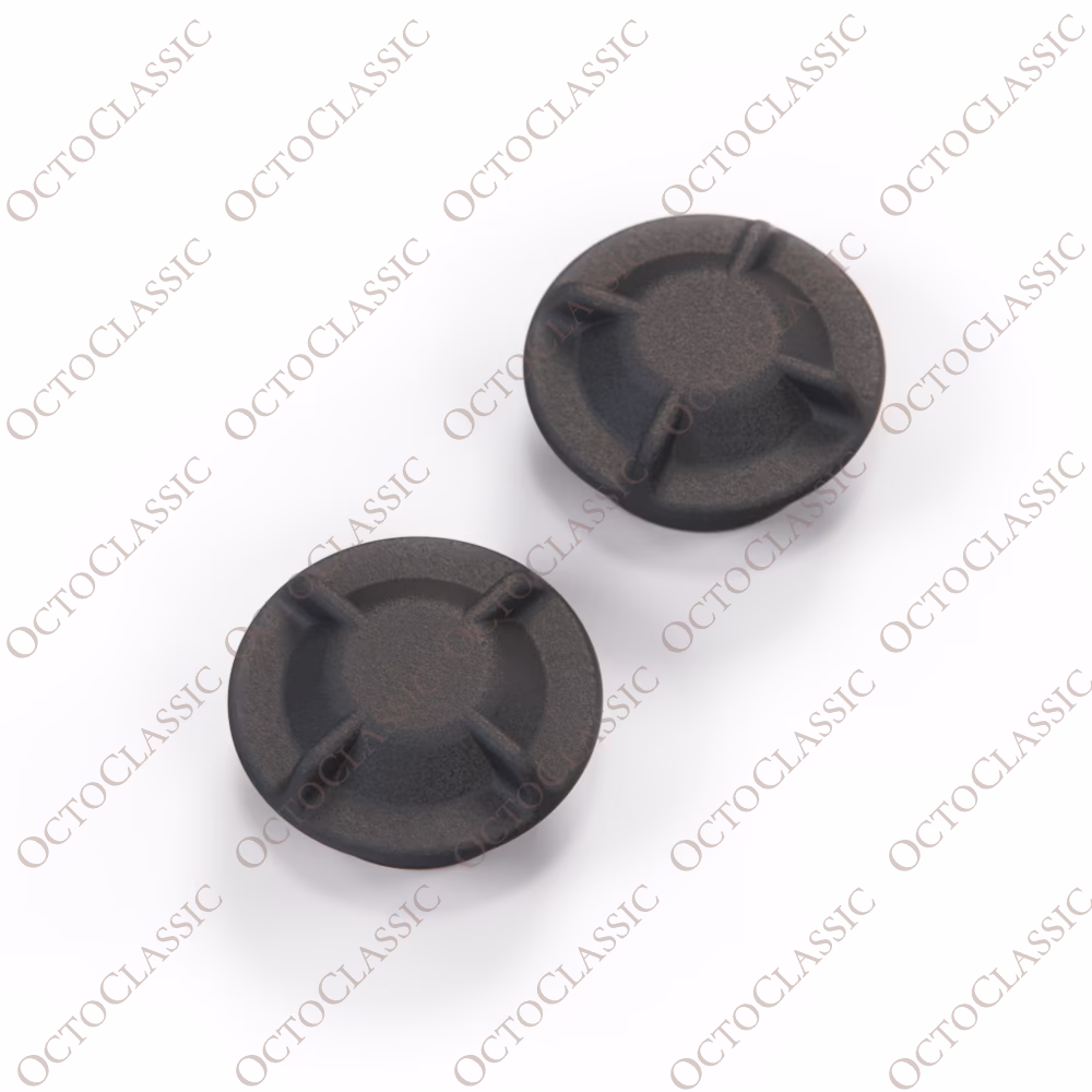 BMW E24 E28 E30 E34 E36 Z1 Stoßdämpferbolzenabdeckung 2er-Set Schwarz 31331124335