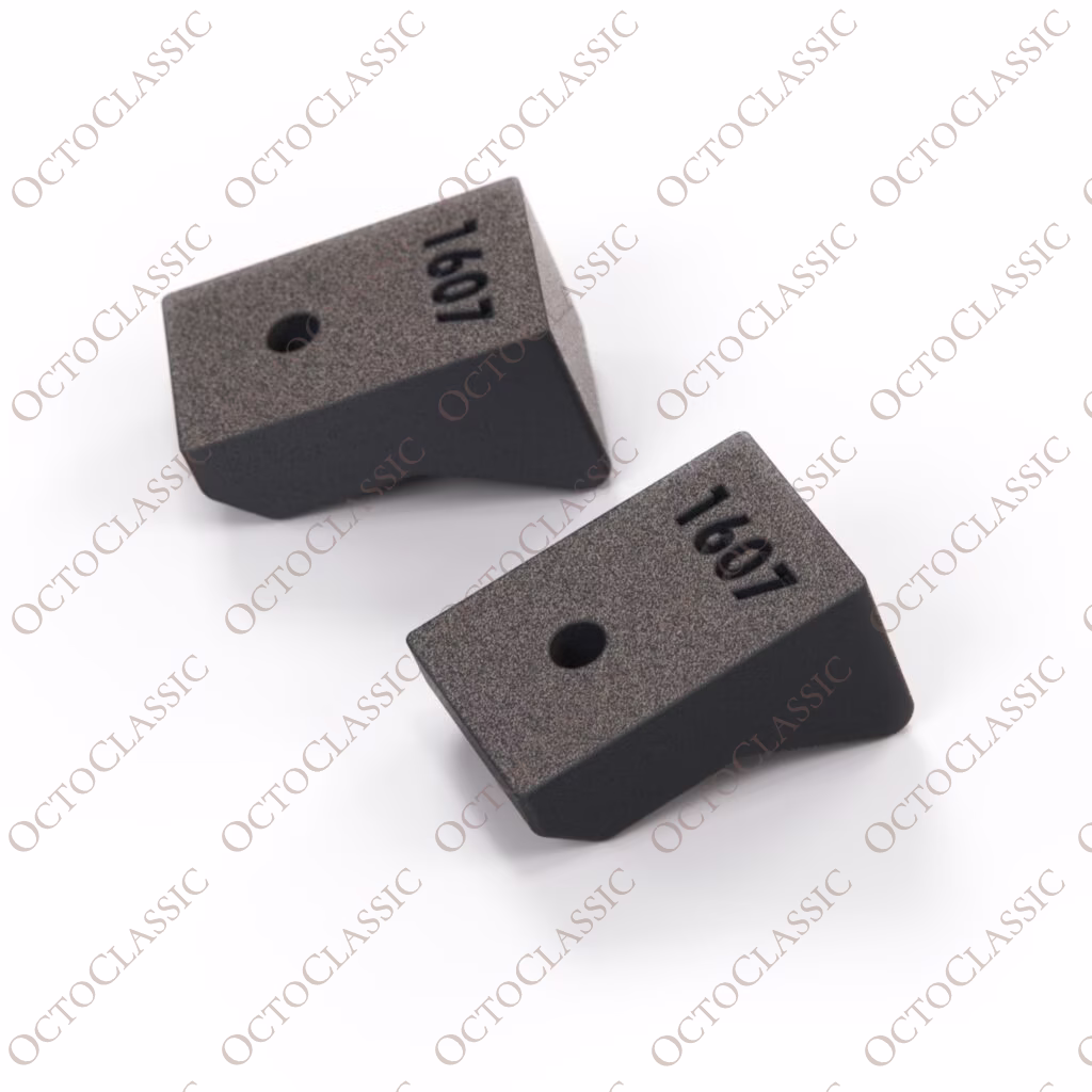 Mercedes W116 Hood Latch Rubber Buffer Set Of 2 Black A1169870139