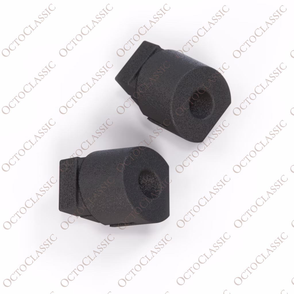 Volkswagen Transporter T3 Dado di espansione per bracciolo porta anteriore Set di 2 Nero 255867199
