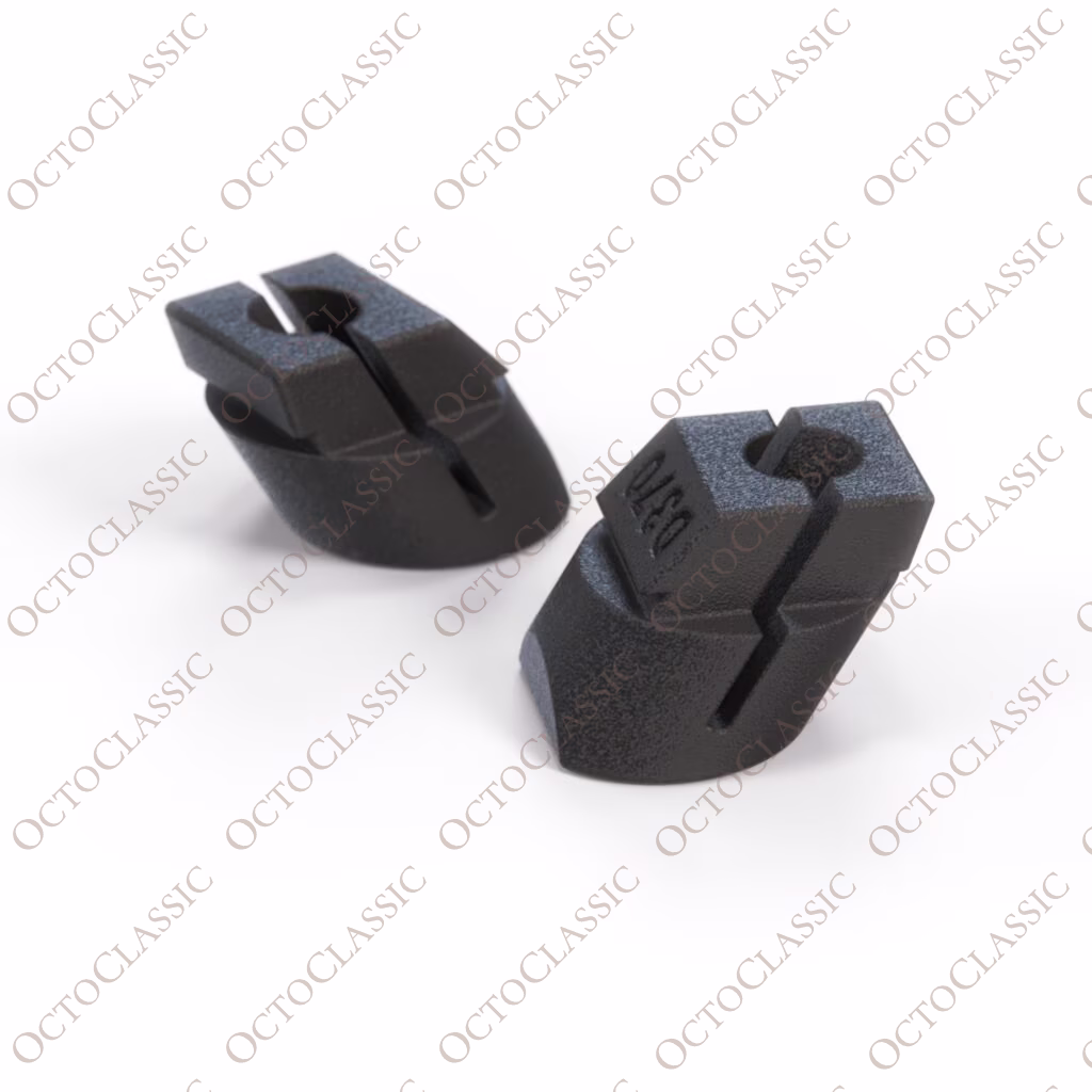 Volkswagen Transporter T3 Dado di espansione per bracciolo porta anteriore Set di 2 Nero 255867199