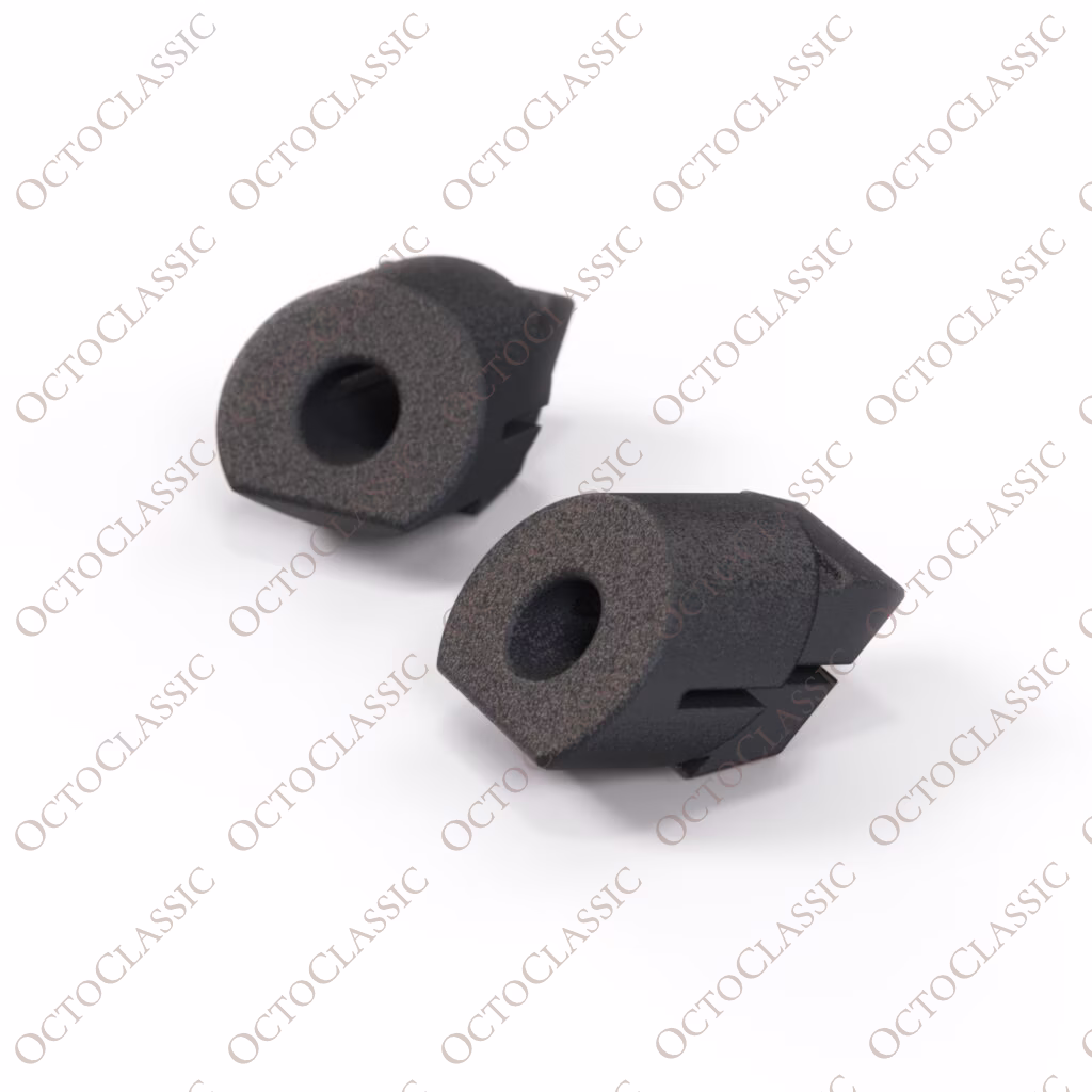 Volkswagen Transporter T3 Dado di espansione per bracciolo porta anteriore Set di 2 Nero 255867199