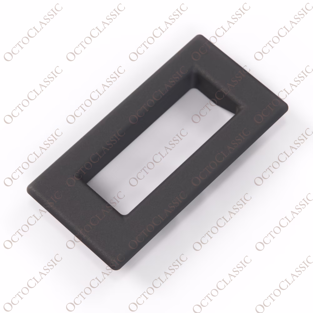 VW Corrado Trim Plate For Seat Belt Guide Black 535868523