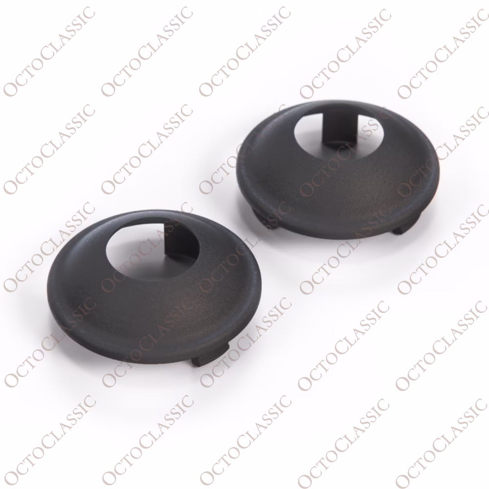 VW Golf MK1 Mirror Adjuster Trim Cover Set di 2 Nero