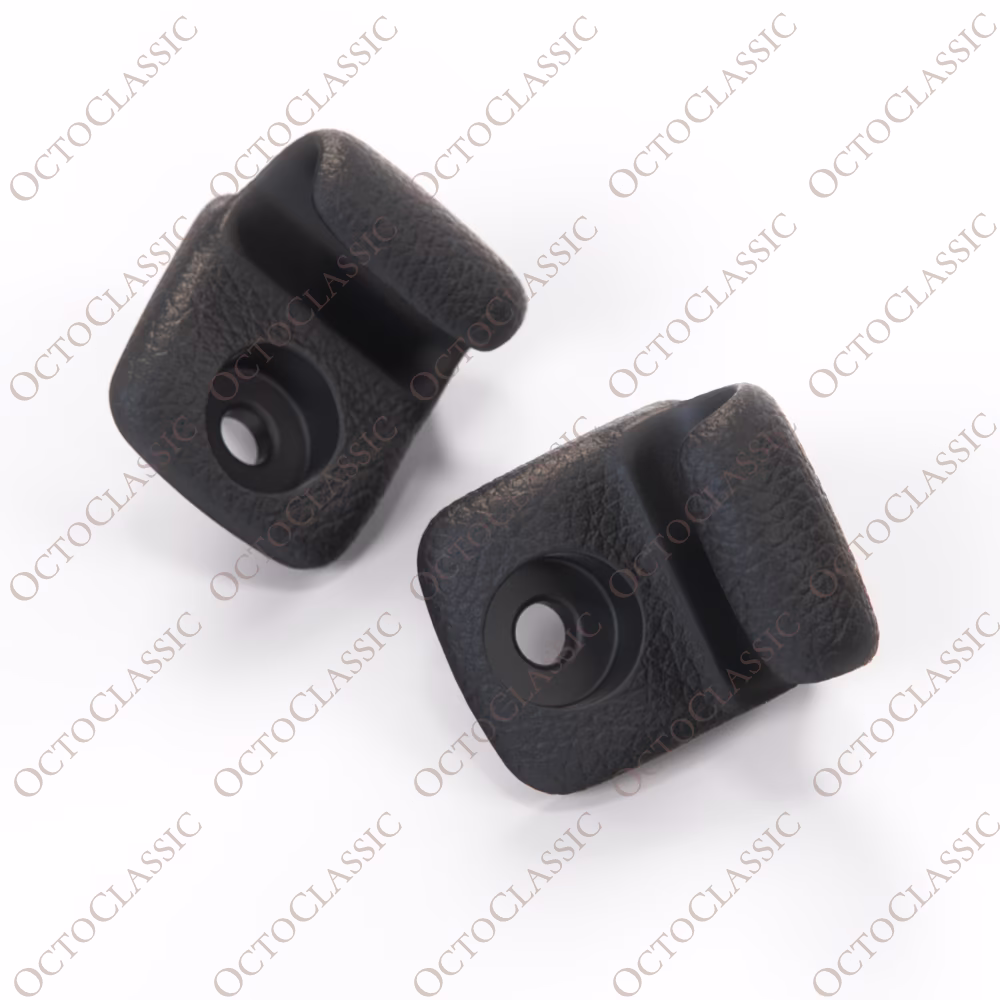 Nissan S13 Silvia Bluebird Laurel 180SX 200SX 240SX Sun Visor Hook Clip Set Of 2 Black Or Gray 96409-58E02 / 96409-50Y03
