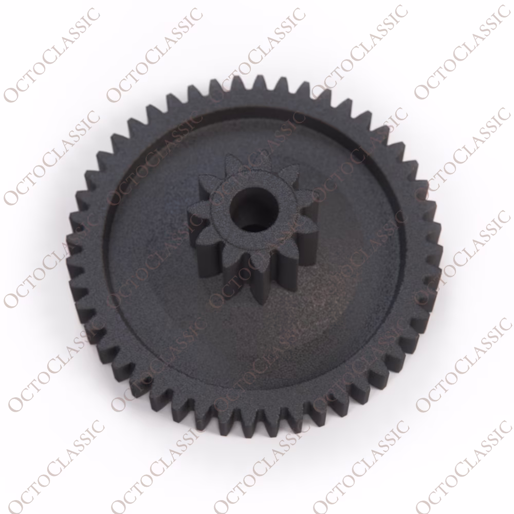 Engranaje de reparación de la aleta de control del acelerador Fiat Panda Punto negro 77363298