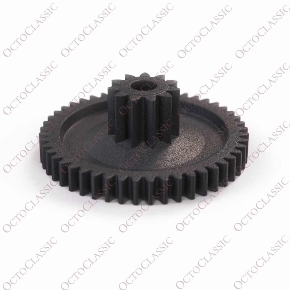 Engranaje de reparación de la aleta de control del acelerador Fiat Panda Punto negro 77363298