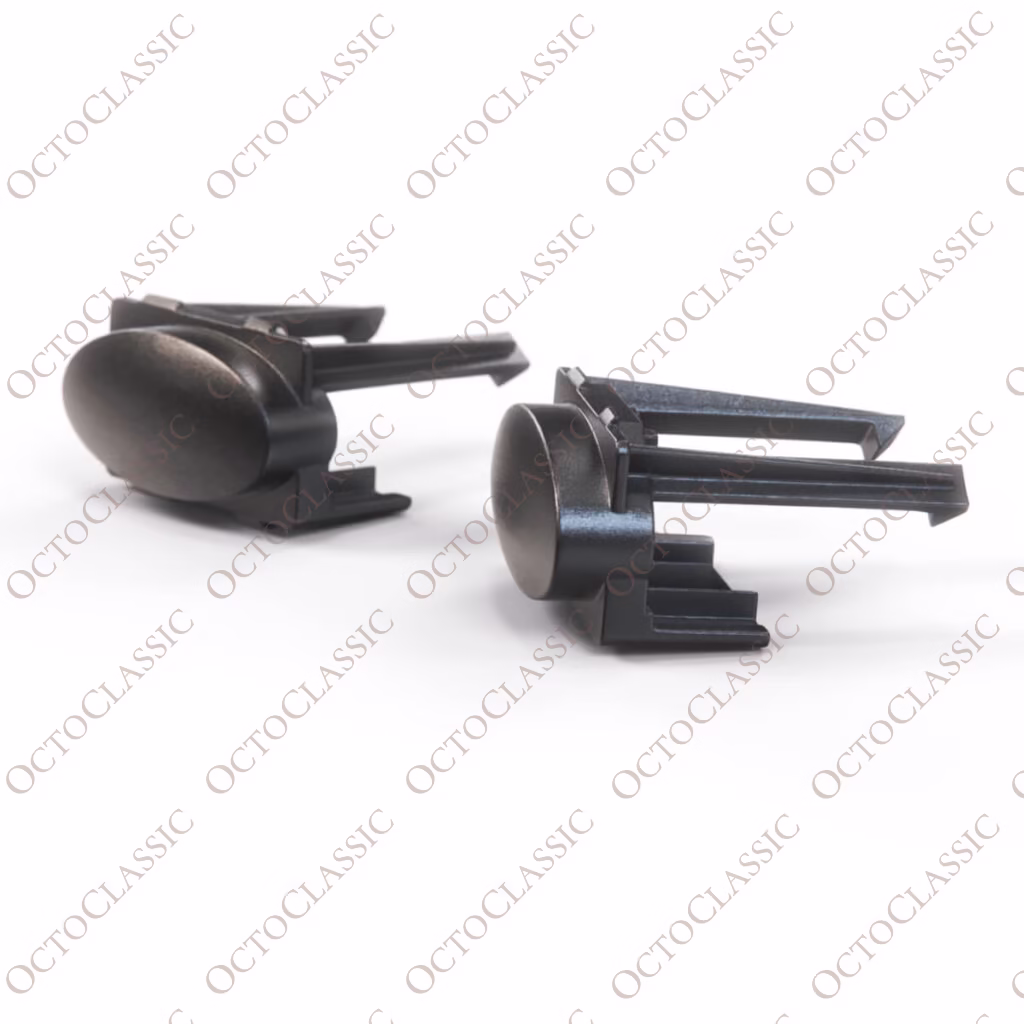 Porsche 911 996 Dash Trim Switch Dummy Blank Set Of 2 Black 99655242500