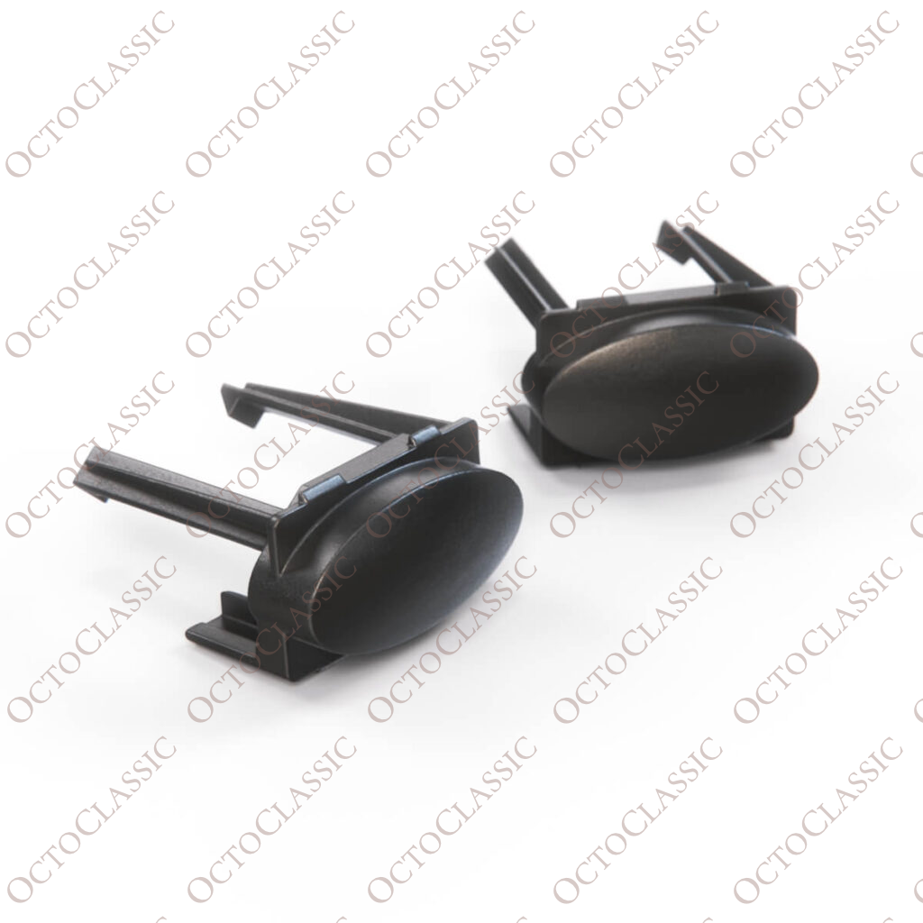 Porsche 911 996 Armaturenbrettverkleidungsschalter Blindrohling 2er-Set Schwarz 99655242500