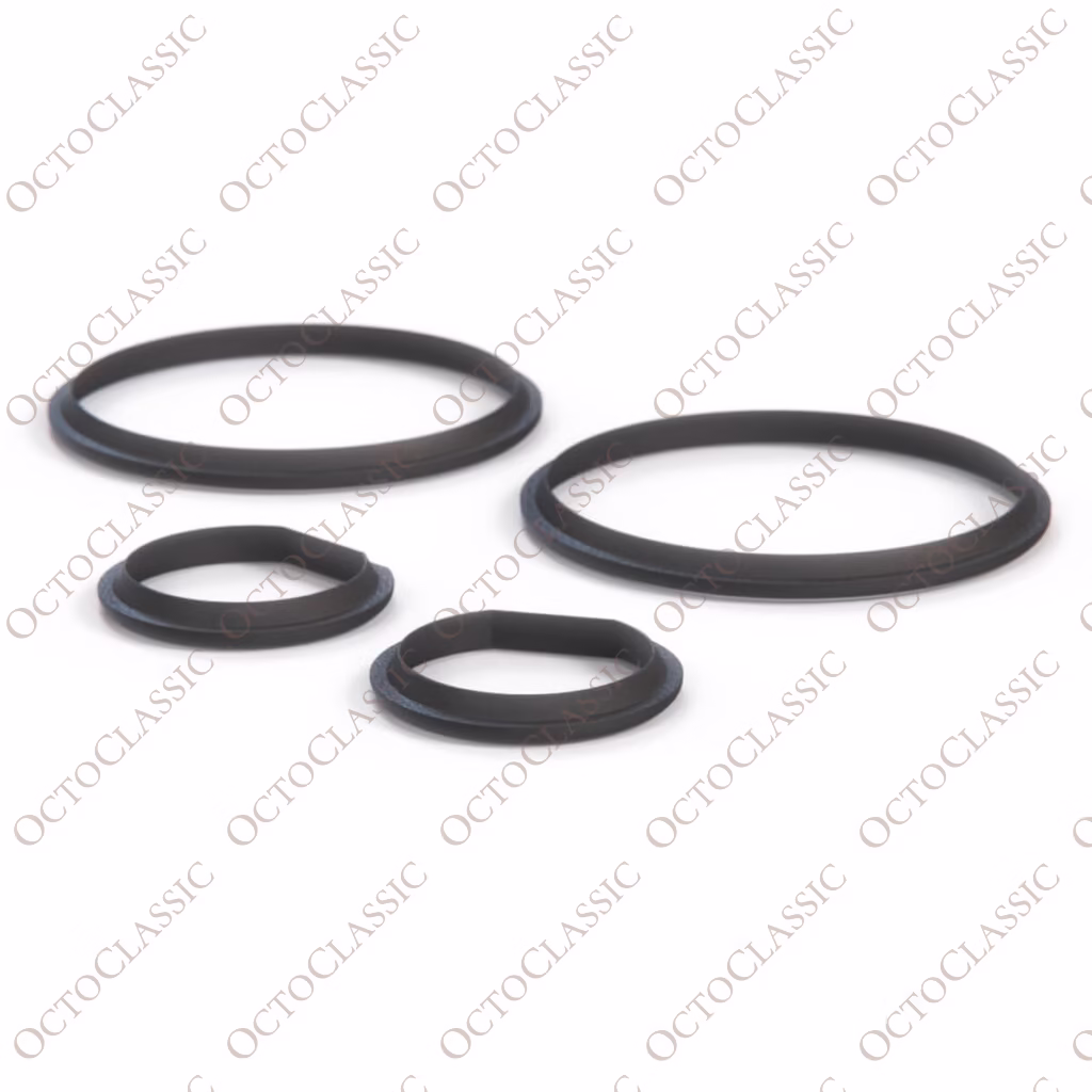 Juego de anillos para indicadores de cuadrante de tablero de instrumentos BMW E32 E34 en negro o con imprimación
