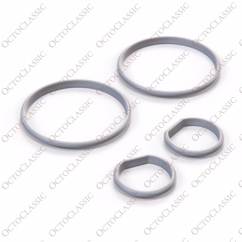 Juego de anillos para indicadores de cuadrante de tablero de instrumentos BMW E32 E34 en negro o con imprimación