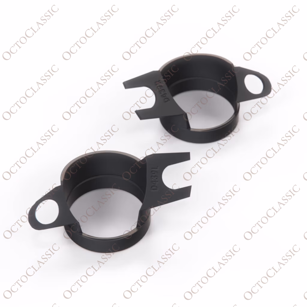 BMW E46 Hertz MP25.3 Hochtöneradapter links und rechts schwarz 65138368235 / 65138368236