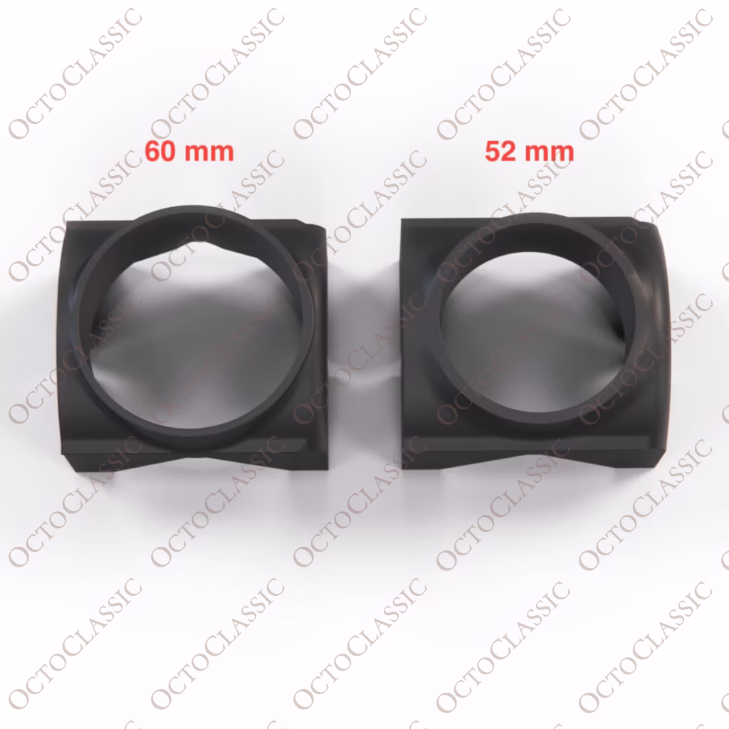 Opel Corsa B Pod na wskaźniki w centralnym nawiewie 52mm lub 60mm czarny