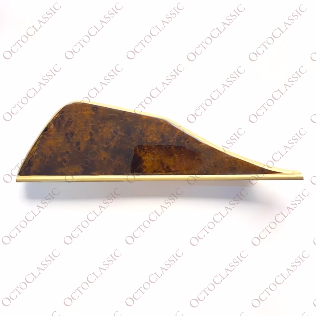 C126 Custom Seat Belt Side Cover Wood And Interior Color (Mercedes W126 coupe 1266920922, 1266921022 )