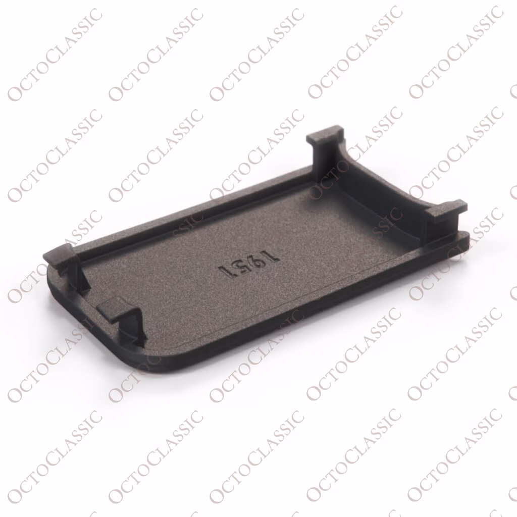 BMW E31 Embellecedor de la cubierta del freno de mano de la consola central color negro 51161970719