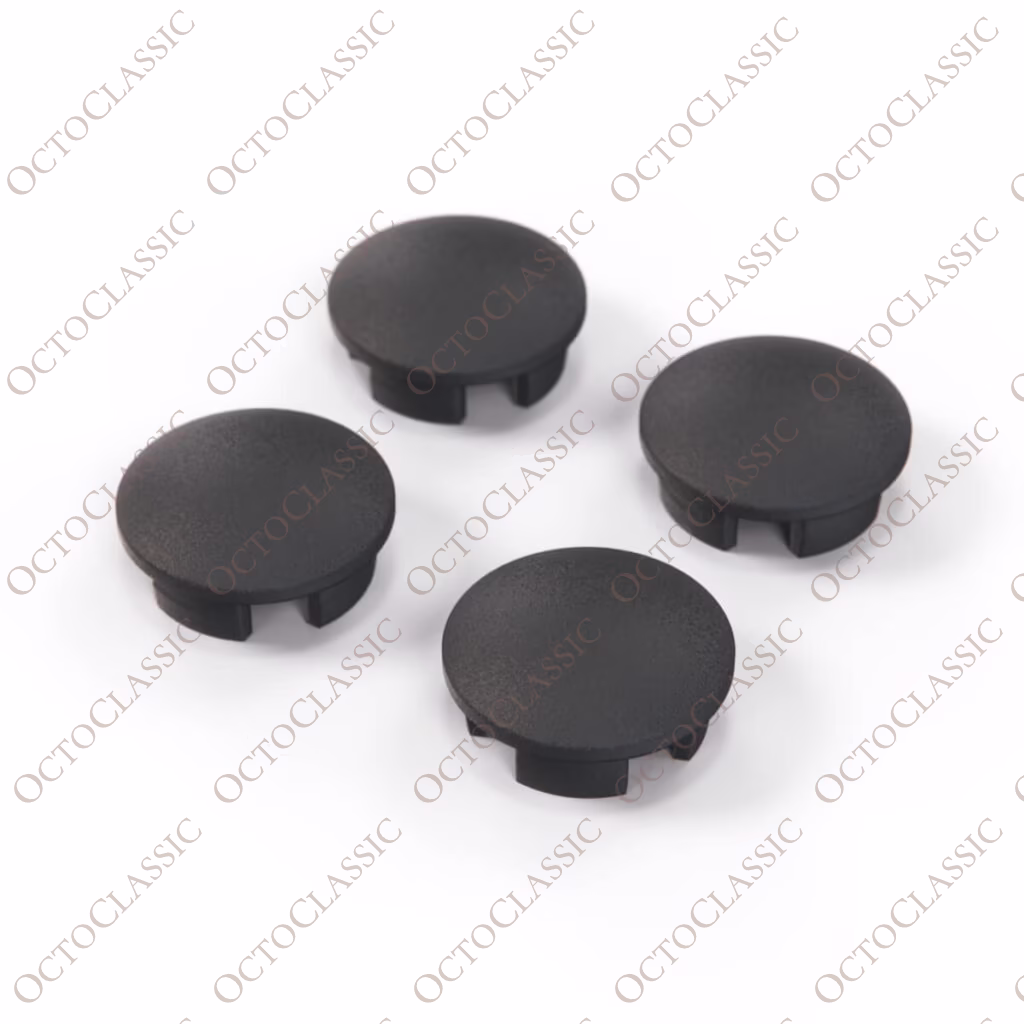 Fiat 124 Spider Sport Coupe Coperture Cerniere Sedili Anteriori Set di 4 Nero 1905383 / 1905384 / 1905385 / 1905386