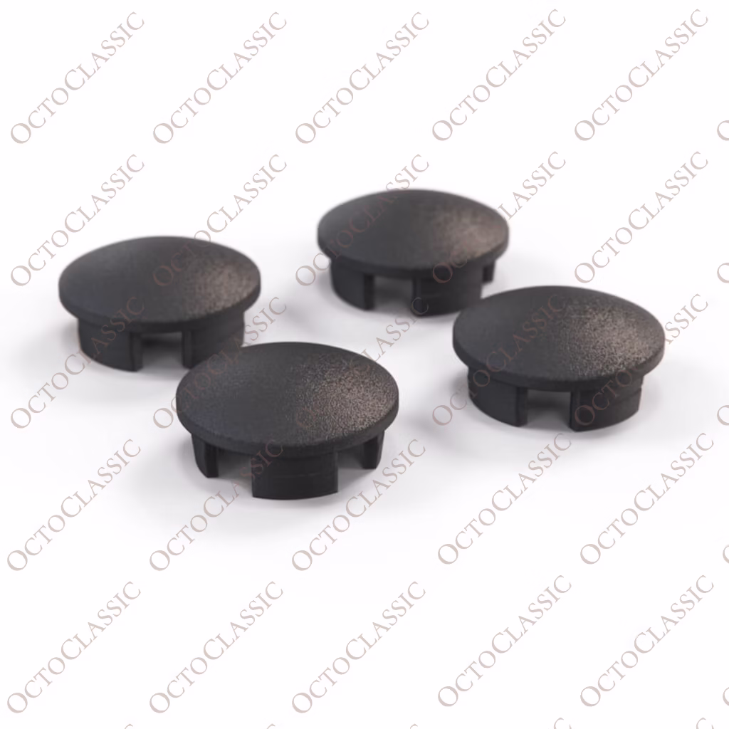 Fiat 124 Spider Sport Coupe Coperture Cerniere Sedili Anteriori Set di 4 Nero 1905383 / 1905384 / 1905385 / 1905386