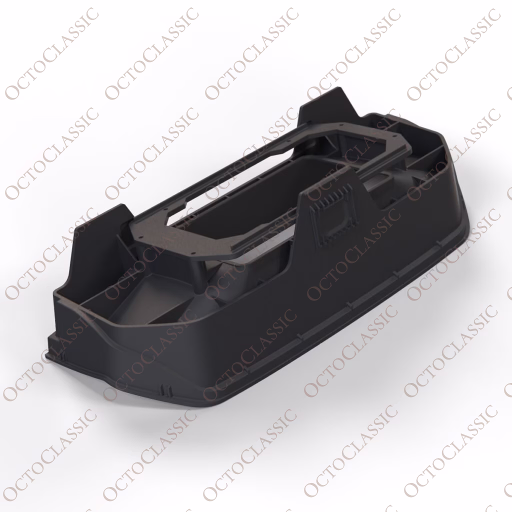 Mercedes W201 190 Rama montażowa PowerTune Digital Dash V5 (Opcjonalne GPS) Czarna A2015430523/A0005423356/A0005423956