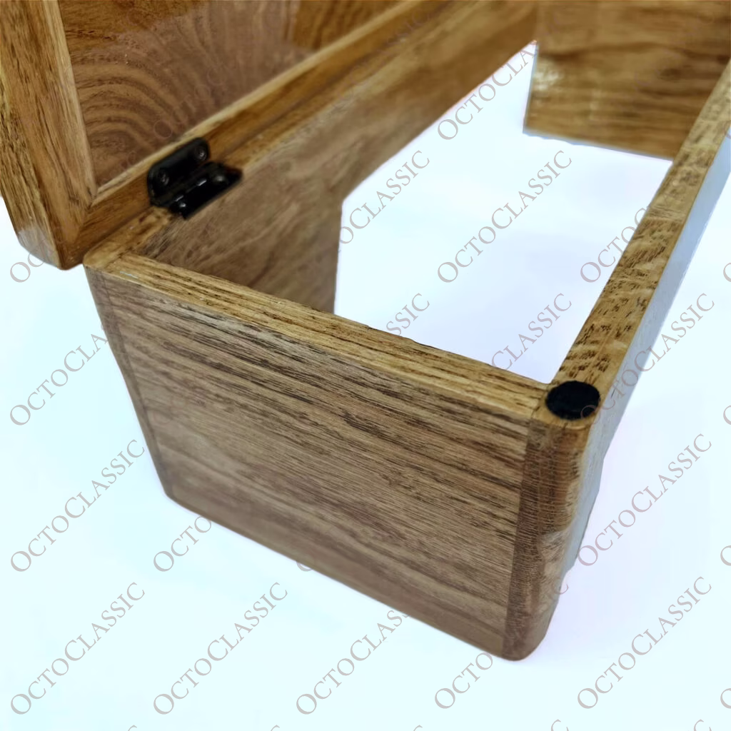 Mercedes W124 Console Centrale Bracciolo Scatola in Legno