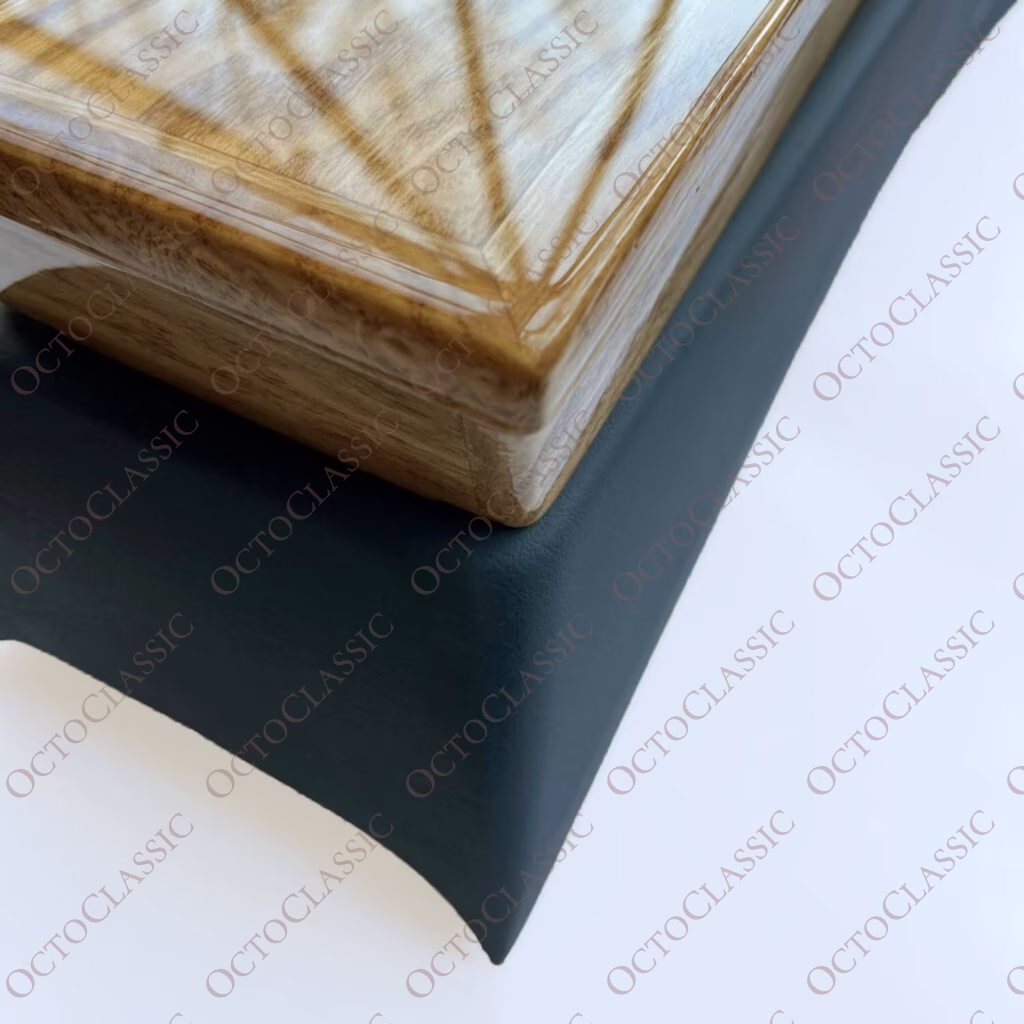 Mercedes W124 Console Centrale Bracciolo Scatola in Legno