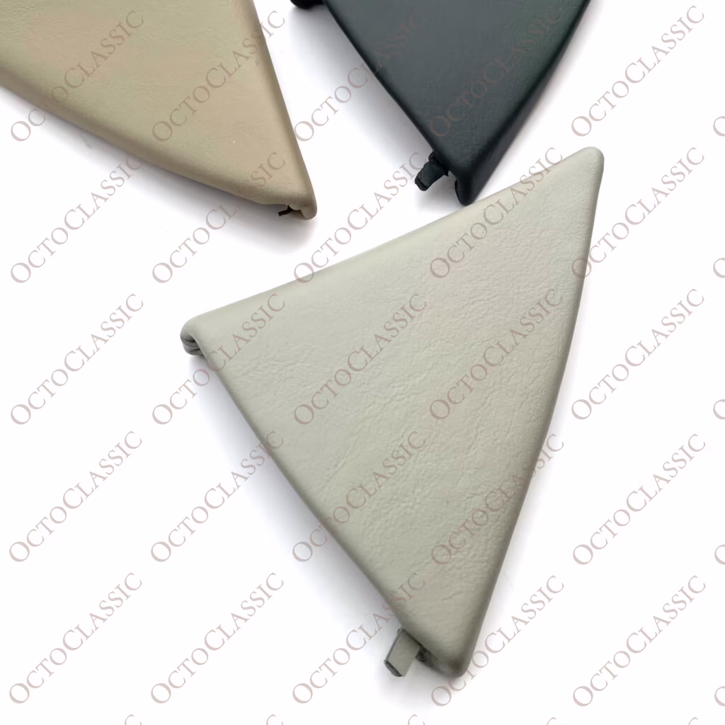 Mercedes R129 Pre Lift Cubierta Triangular del Espejo Lateral con Cuero Sintético y Aislamiento Izquierda o Derecha Todos los Colores