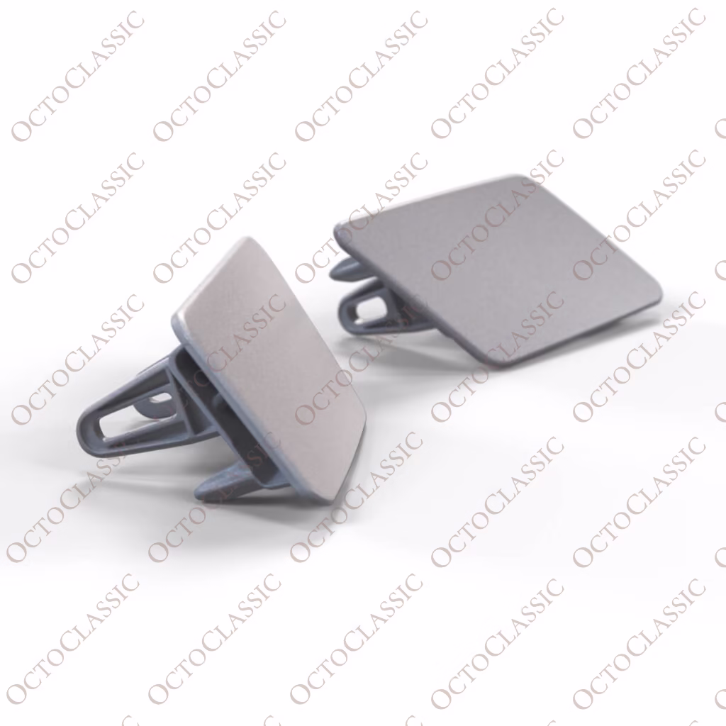 Jaguar X351 XJL XJ XJR Headlight Washer Cover Set Of 2 Left And Right Primed C2D3561 / C2D3560