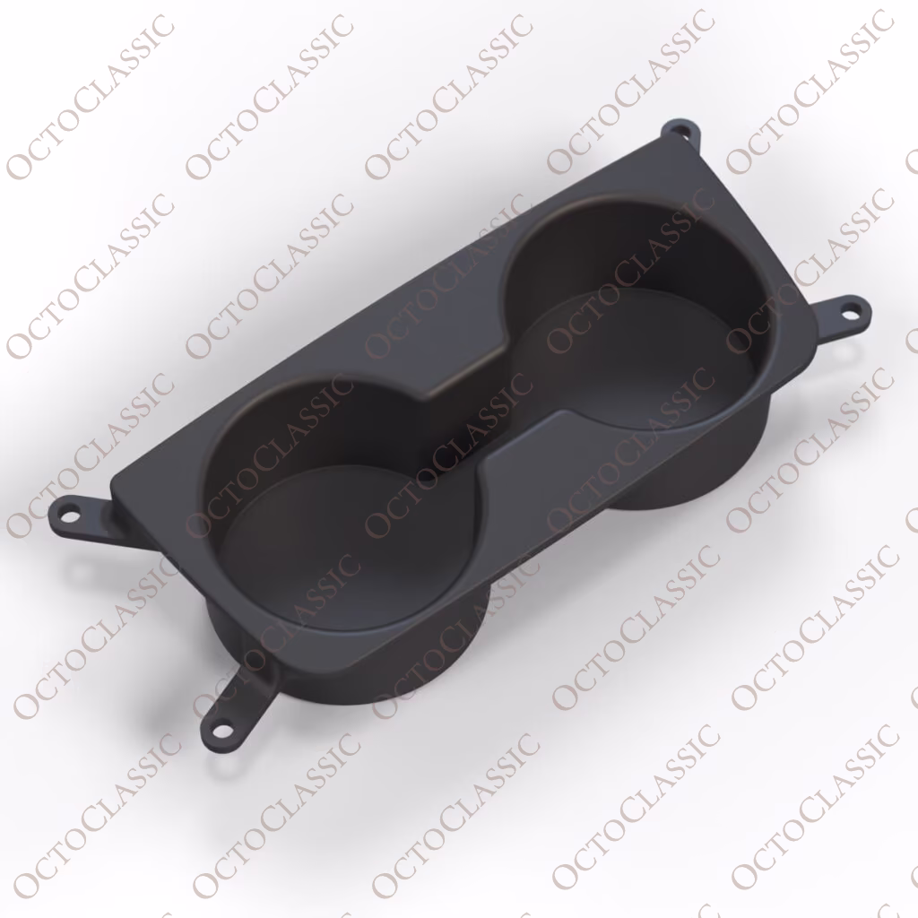BMW E90 E91 E92 E93 Double Cupholder Ashtray Delete Replacement Black 51167078571