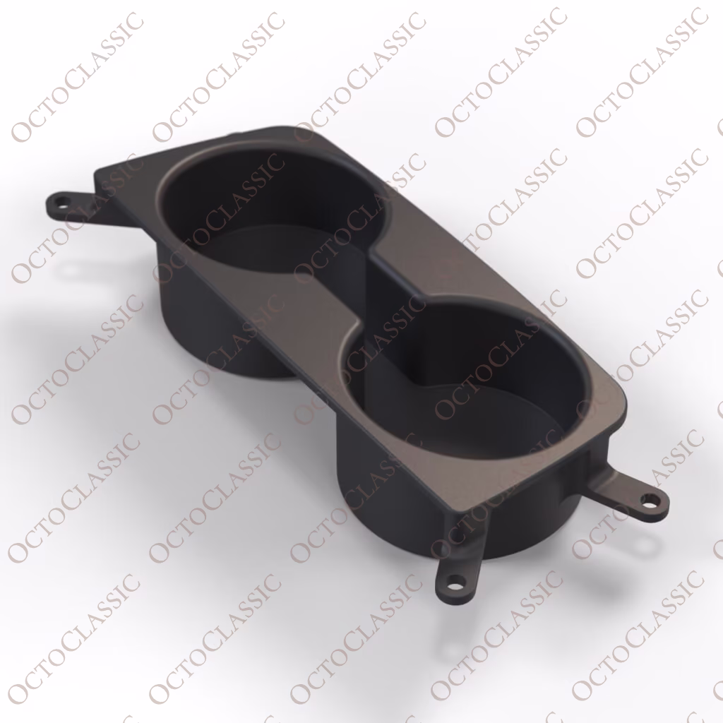 BMW E90 E91 E92 E93 Double Cupholder Ashtray Delete Replacement Black 51167078571